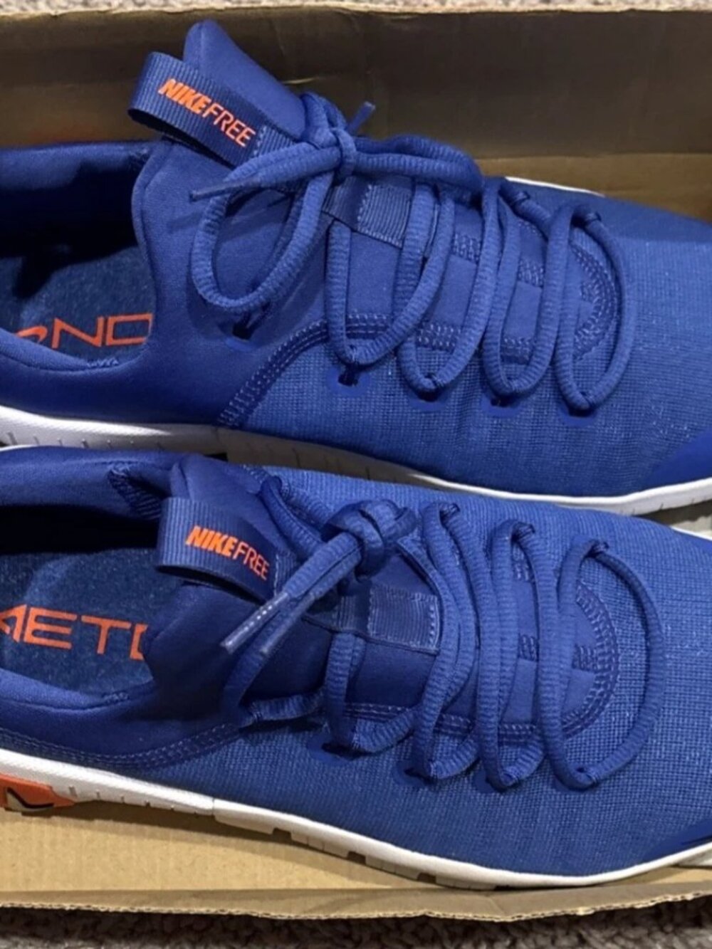 Nike Free Metcon 6 Menās Size 10 Astronomy Blue Training Shoes NEW